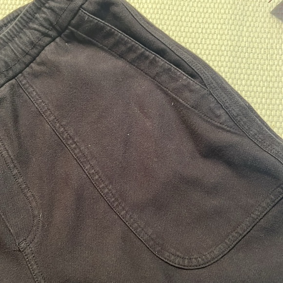 Athleta jogger pants cotton Black large pockets sz. SP high waist - Picture 16 of 16